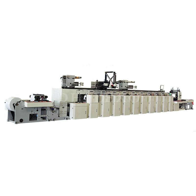 DHF2 Narrow Web Flexo Printing Machine