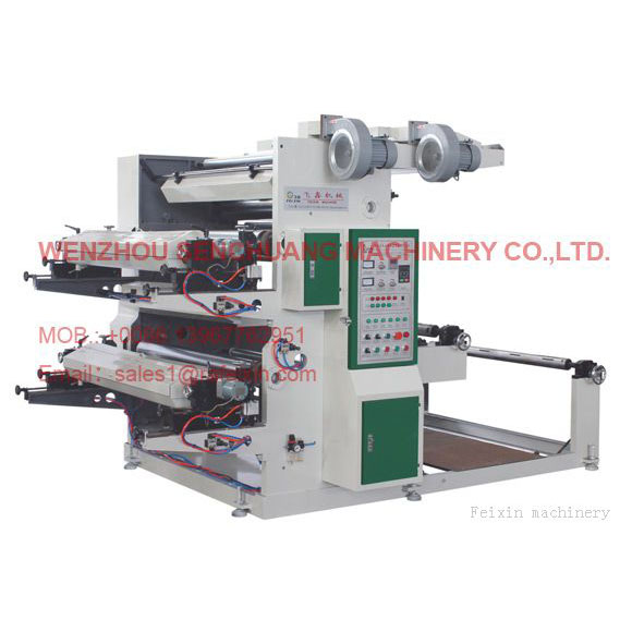 Double-color Middle-High Speed Non-Woven Cloth Printing Machine