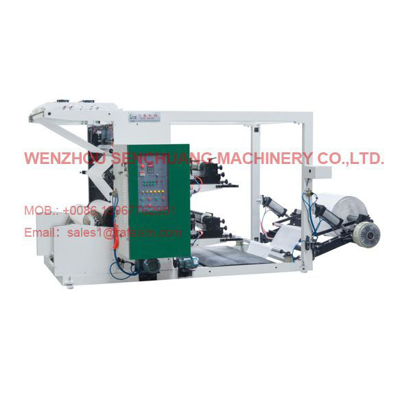  Double-color Weave Cloth Flexographic Printing Machine