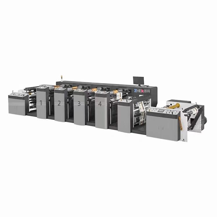 Fully Auto-Register Flexo Printer