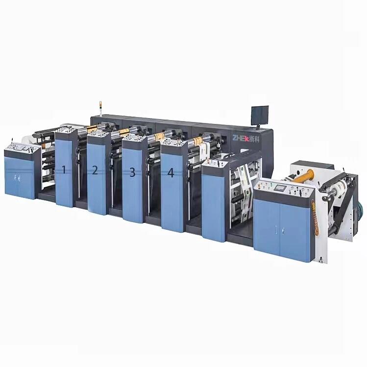 High Speed Paper Bag Package Flexographic Printing Machine