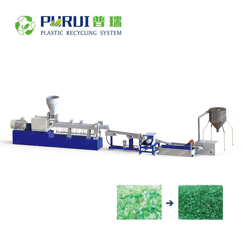 PET Lump Material Granulating Machine