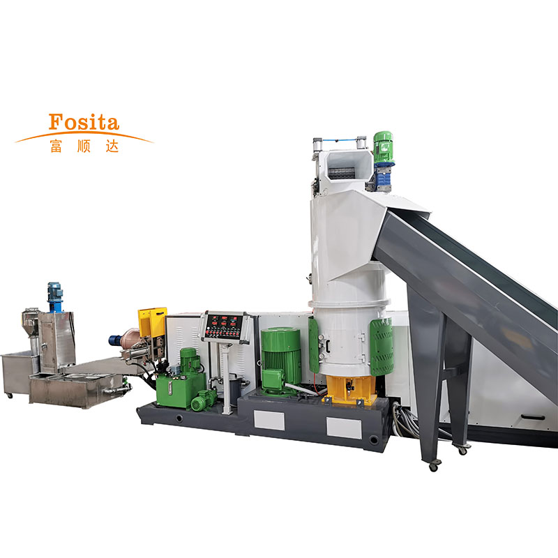Plastic Pelletizing Granules Machine With Compactor Design