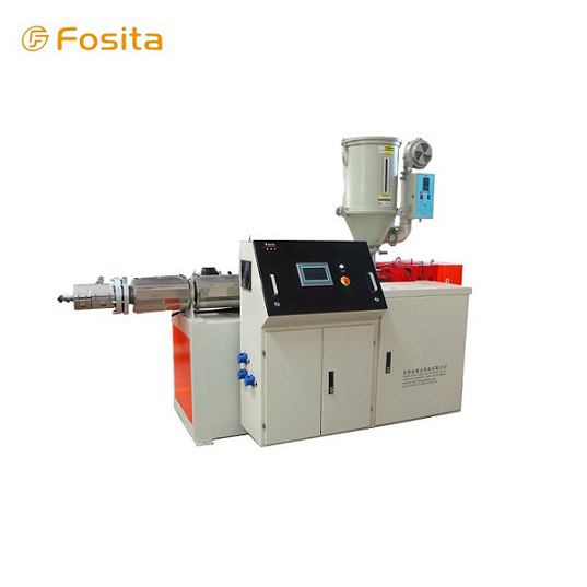 PVC PP PE Single Wall Corrugated Pipe Extrusion Machine 