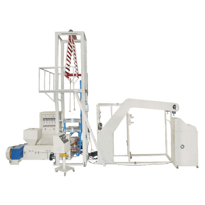 Ziploc film extruding machine